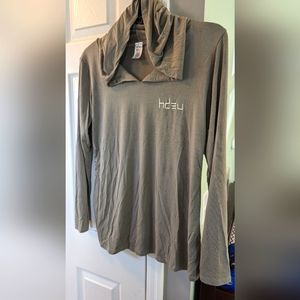 HDEU Long sleeve hooded t-shirt